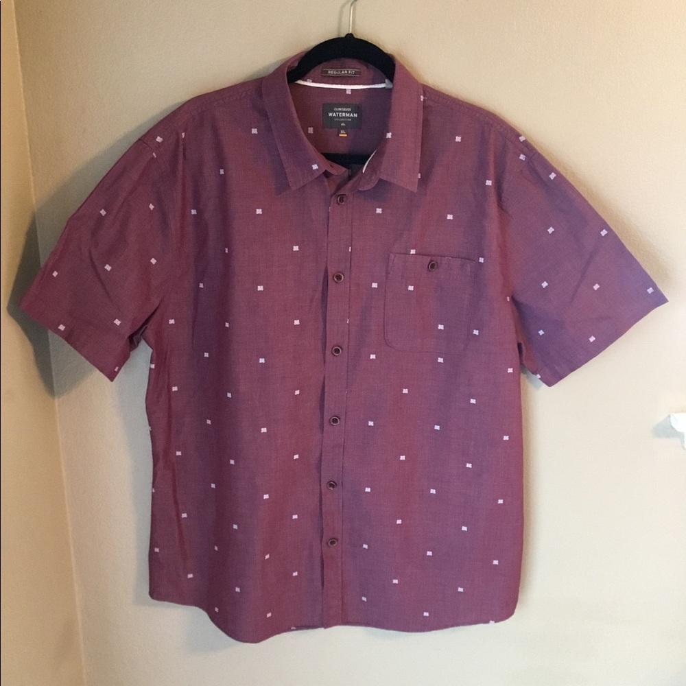 Quicksilver Waterman Collection button down shirt